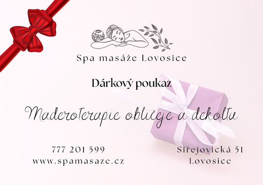 Maderoterapie obličeje a dekoltu