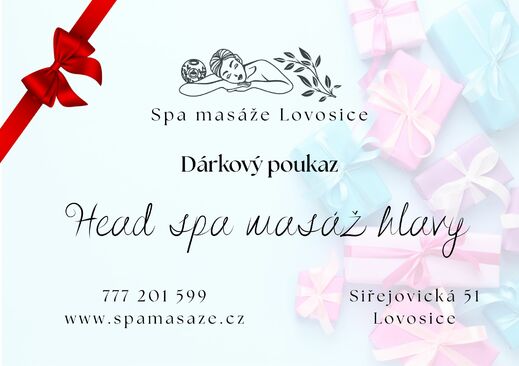 Head Spa masáž hlavy